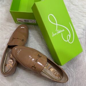 Sam Edelman Women's Glossy Tan Loafers